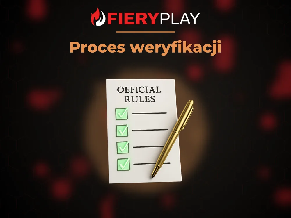 fieryplay - Proces weryfikacji